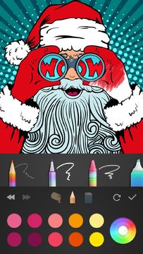 2022 Christmas Coloring Book Game Screenshot