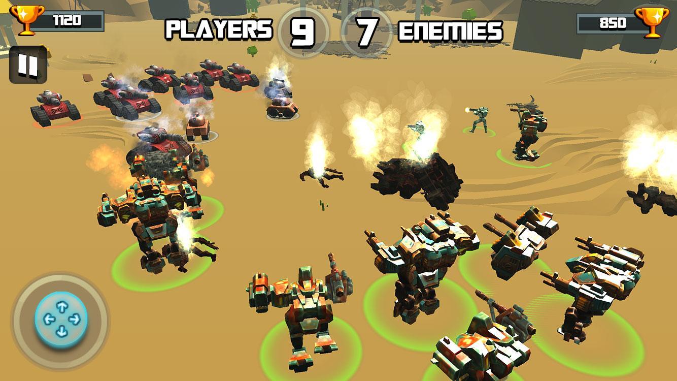 Virtual Robo Warriors 2018 Game Screenshot