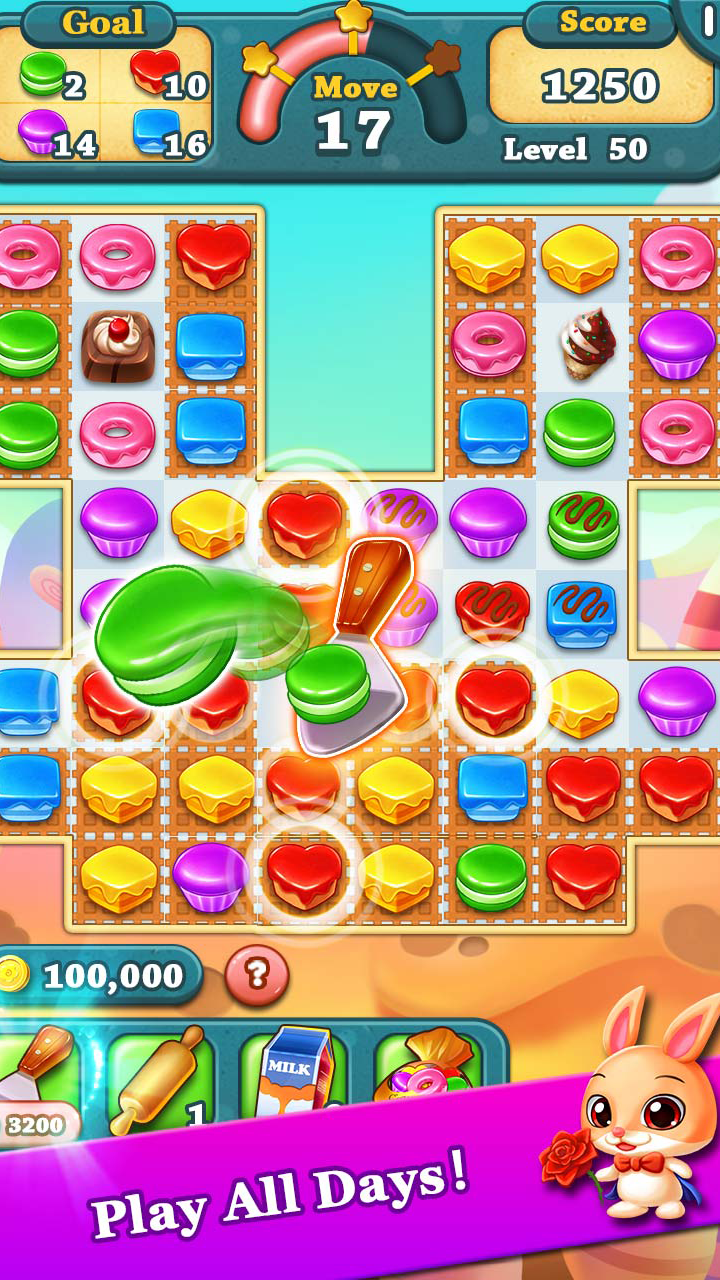 Cookies Mania ゲームのスクリーンショット