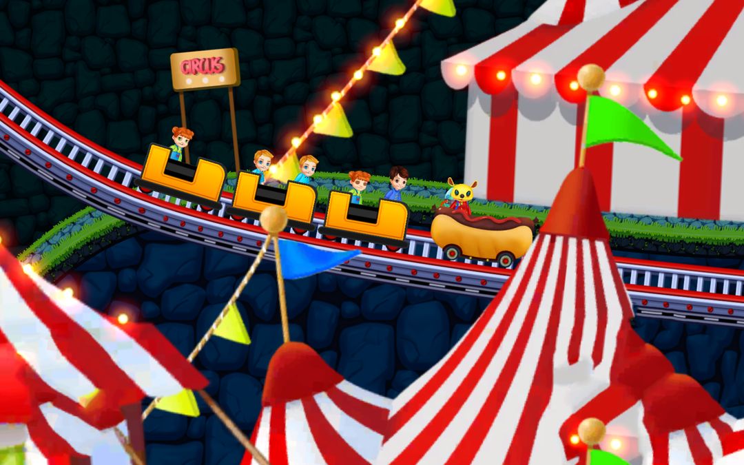 Screenshot of RollerCoaster Fun Park