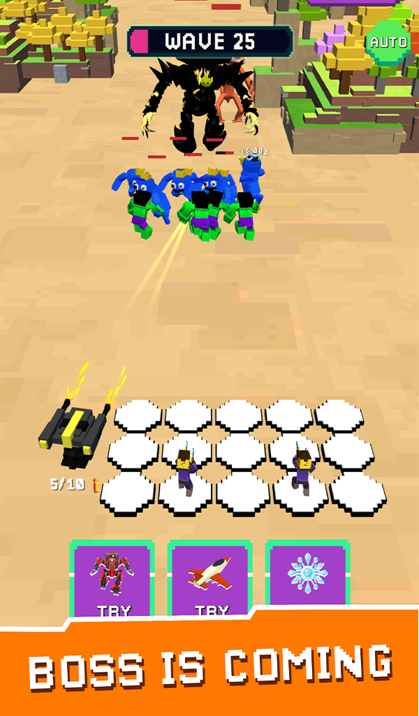 Superhero Craft: Merge Battle Game Screenshot