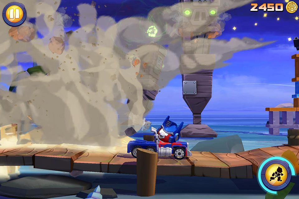 Screenshot of Angry Birds Transformers