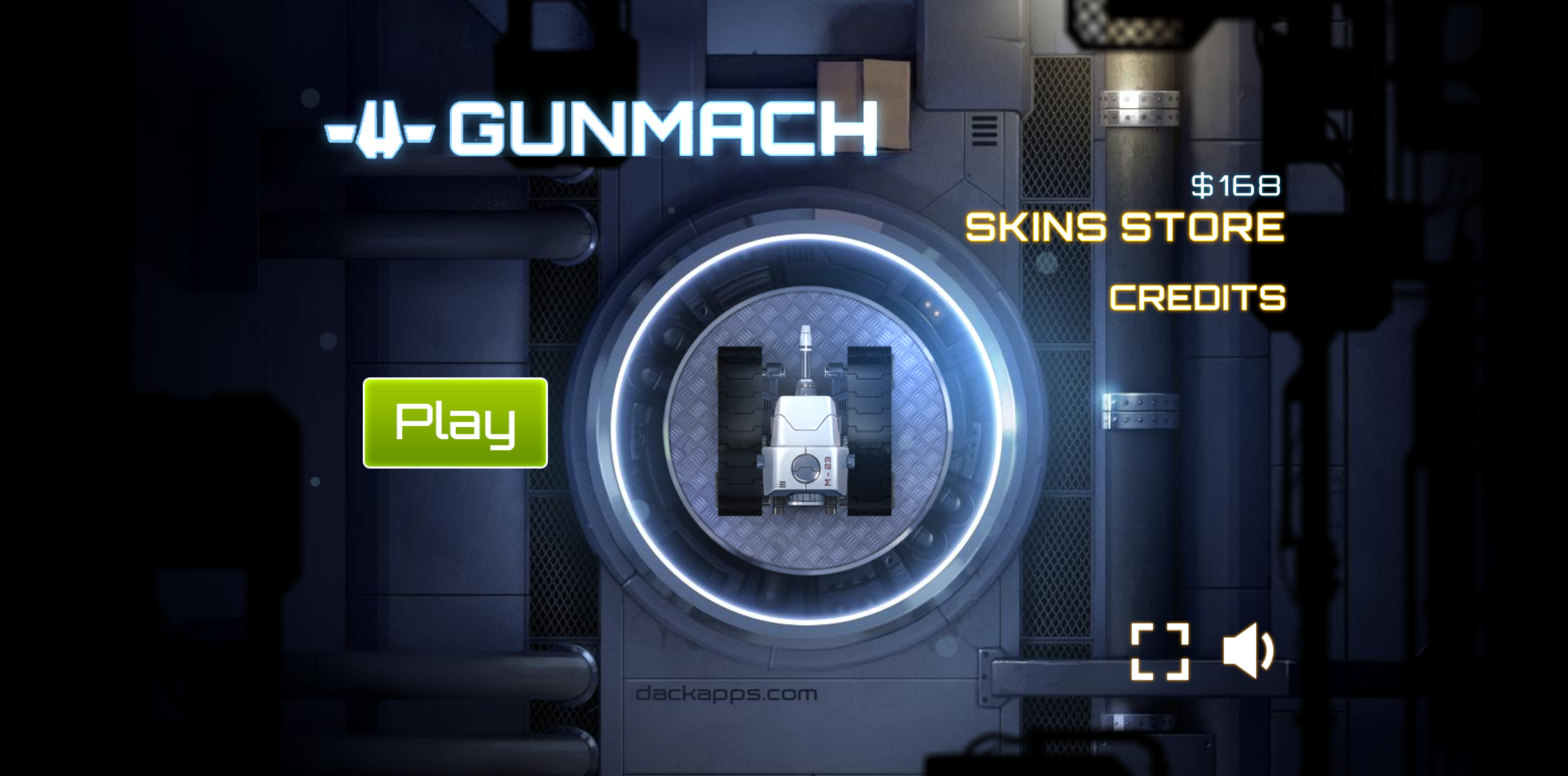 Cuplikan Layar Game GunMach: Top-View Shooter Tank