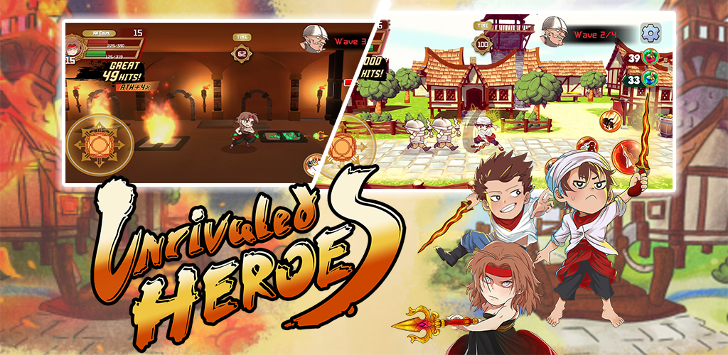 Unrivaled Heroes: 2.5D Brawler screenshot