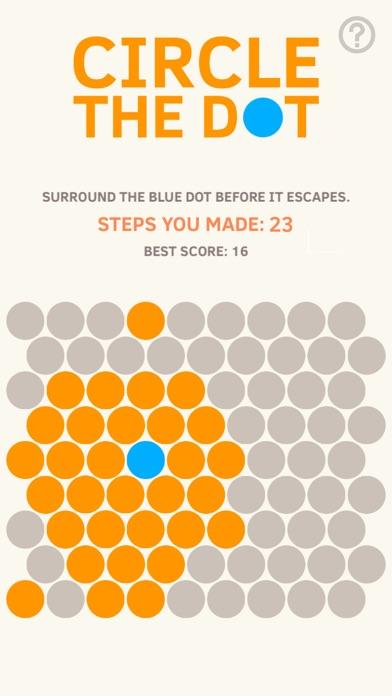 Circle The Dot Game Screenshot