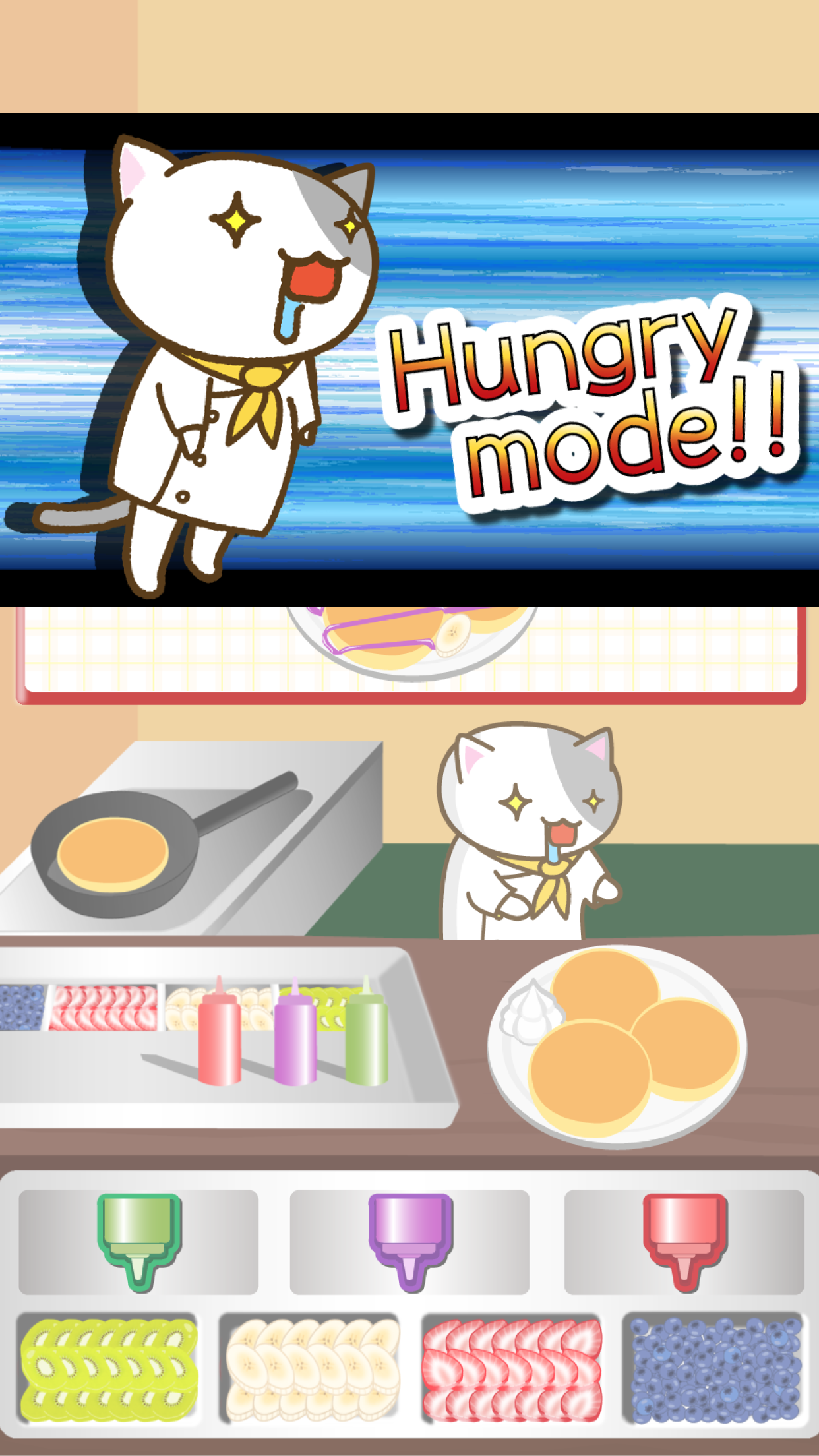 Pancake shop of cat Game Screenshot