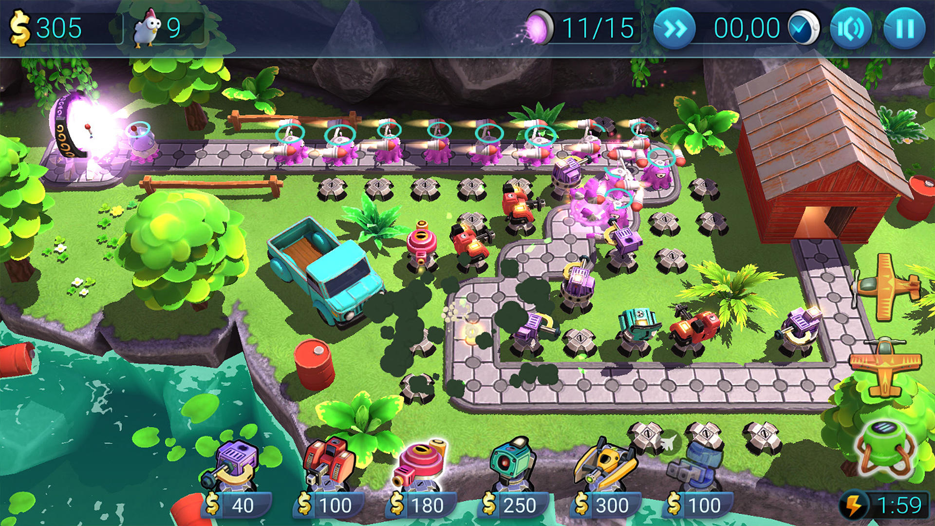 Screenshot 11 of Defenchick: tower defense 