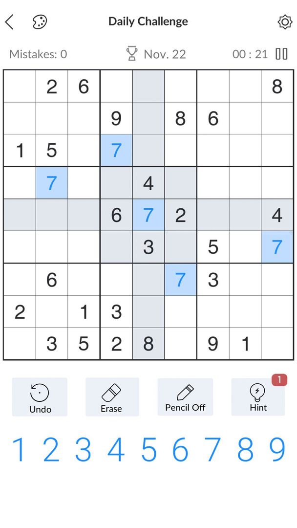 Sudoku - Classic Sudoku Puzzle ภาพหน้าจอเกม