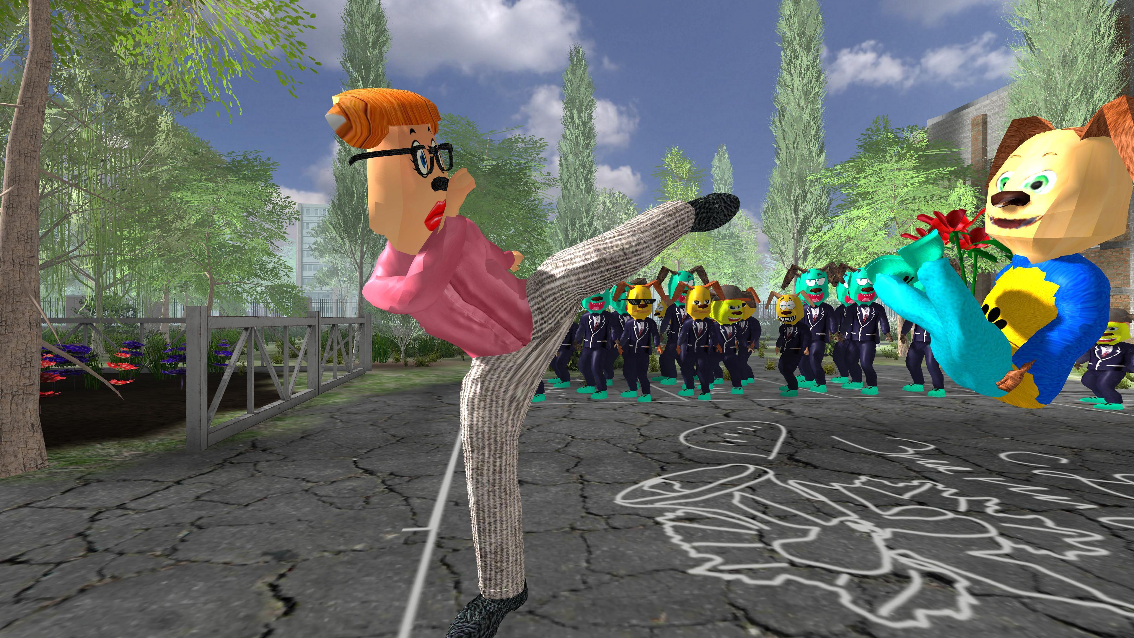 5 nights at Tima 4: School Game Screenshot