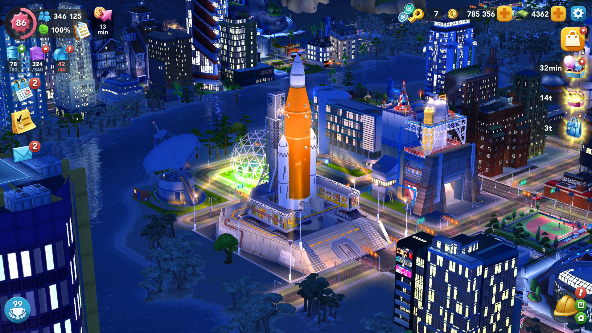 SimCity BuildIt Game Screenshot