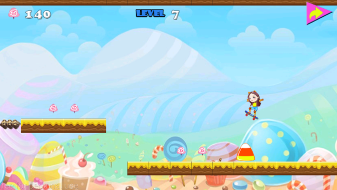 Tzuyu Skate Twice Game Screenshot