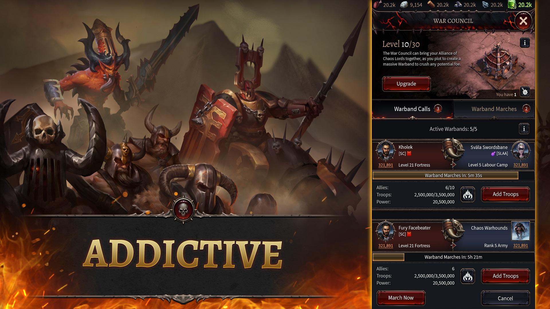 Screenshot of Warhammer: Chaos & Conquest
