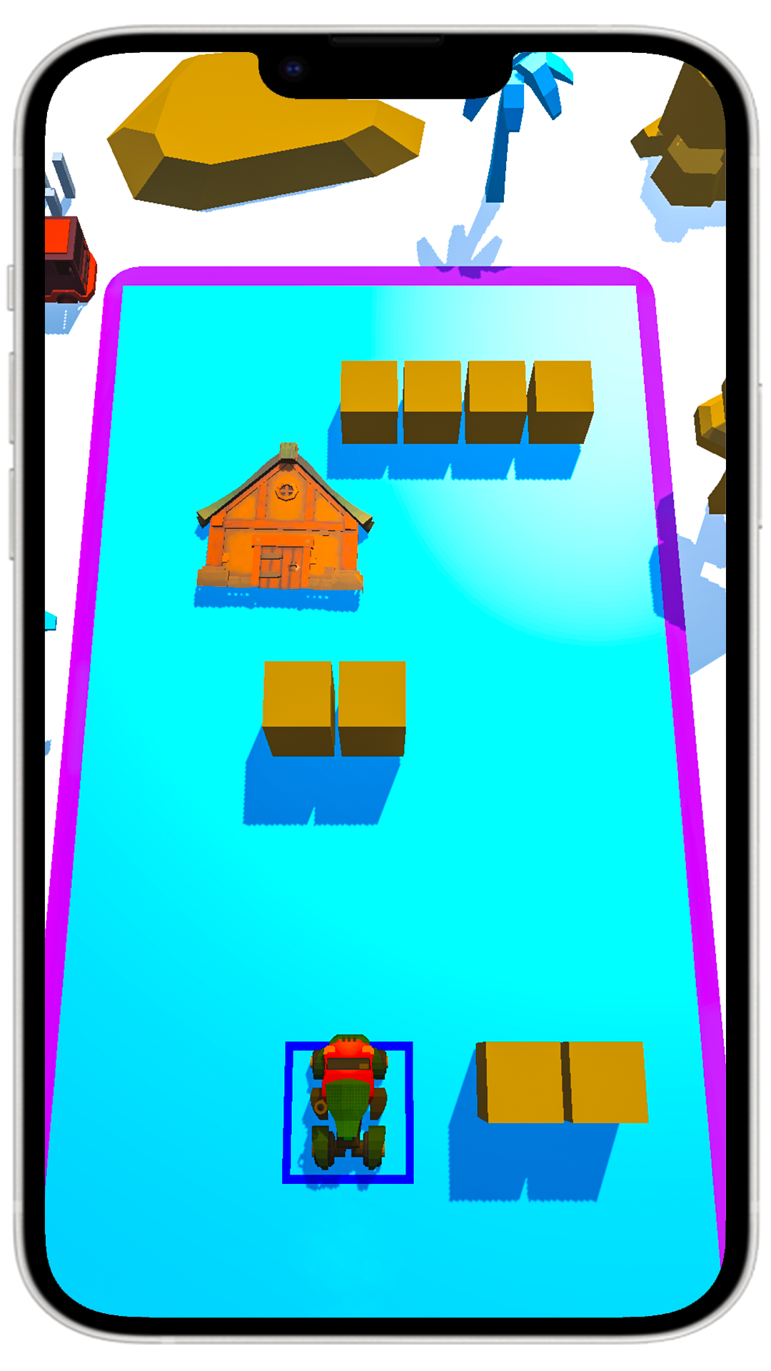 ドロー・トゥ・ホーム 3D カー アドベンチャー ゲームのスクリーンショット