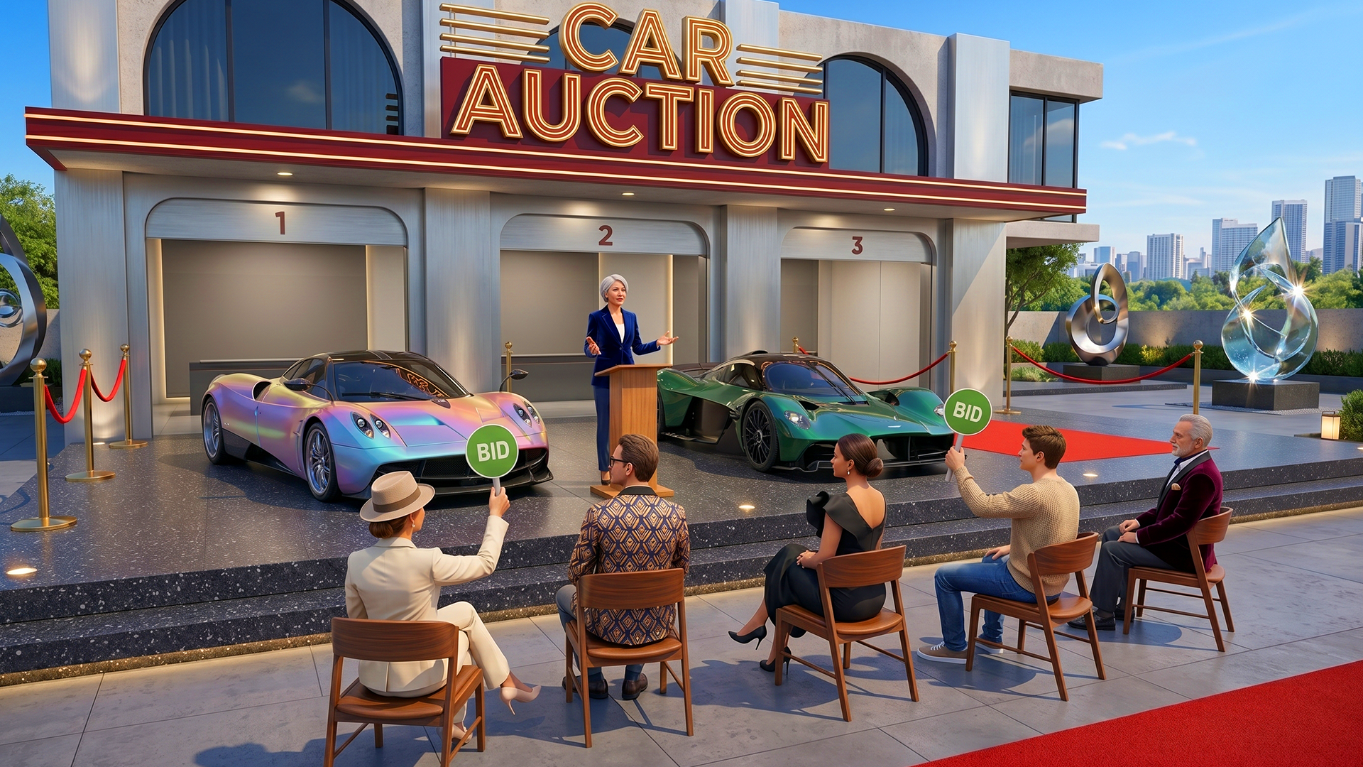 Car Dealer Sales Manager Game Screenshot