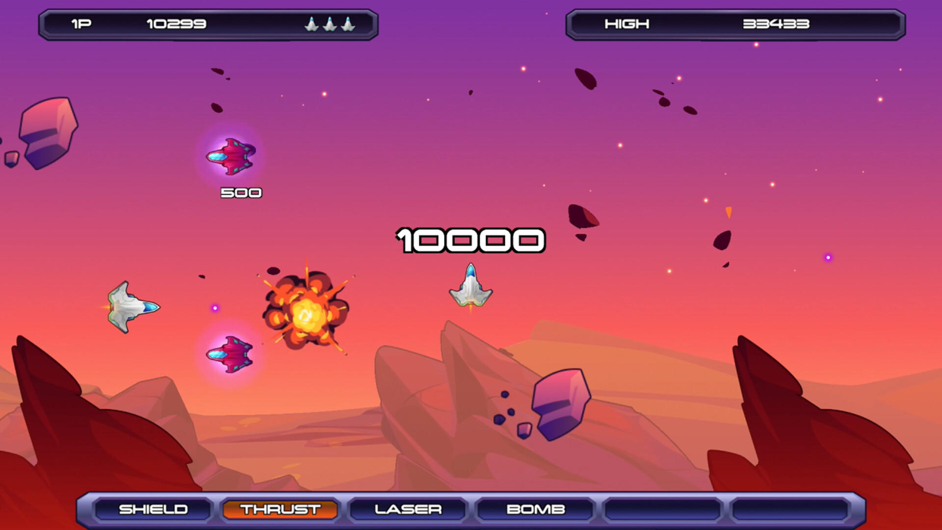 Alpha Warrior Game Screenshot