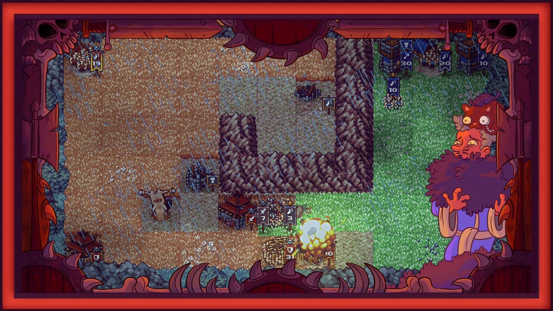 Crush Your Enemies! Game Screenshot