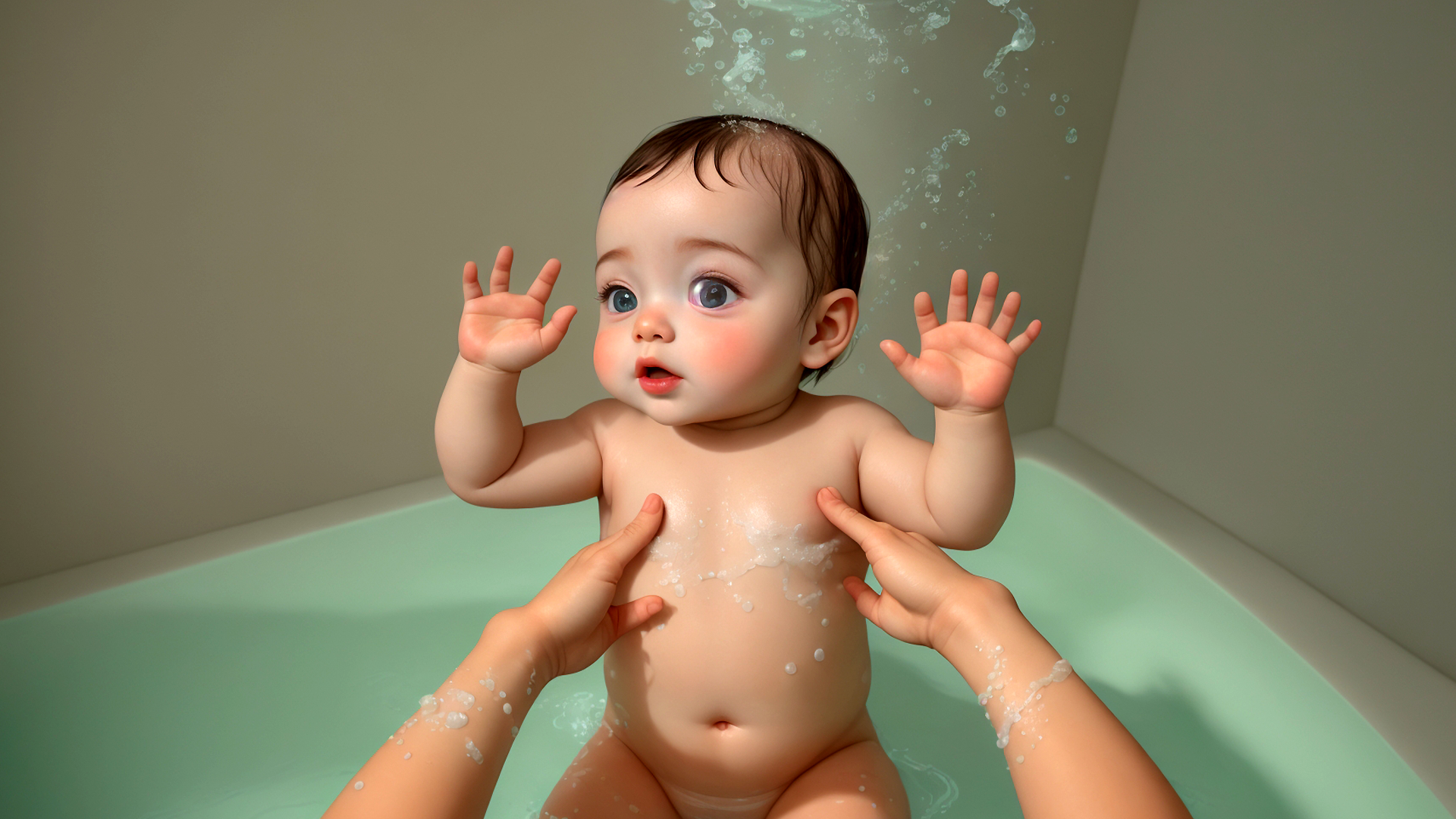 Captura de Tela do Jogo Mother Simulator Baby Game