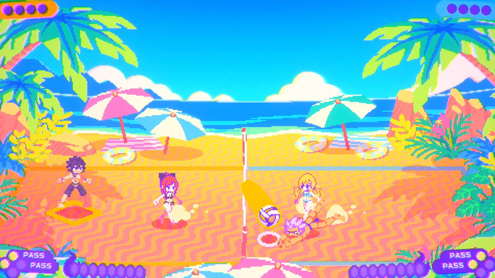 FAIRY TAIL: Beach Volleyball Havoc Game Screenshot