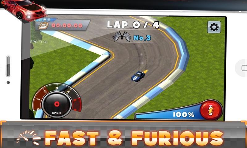 Finger Racer Game Screenshot