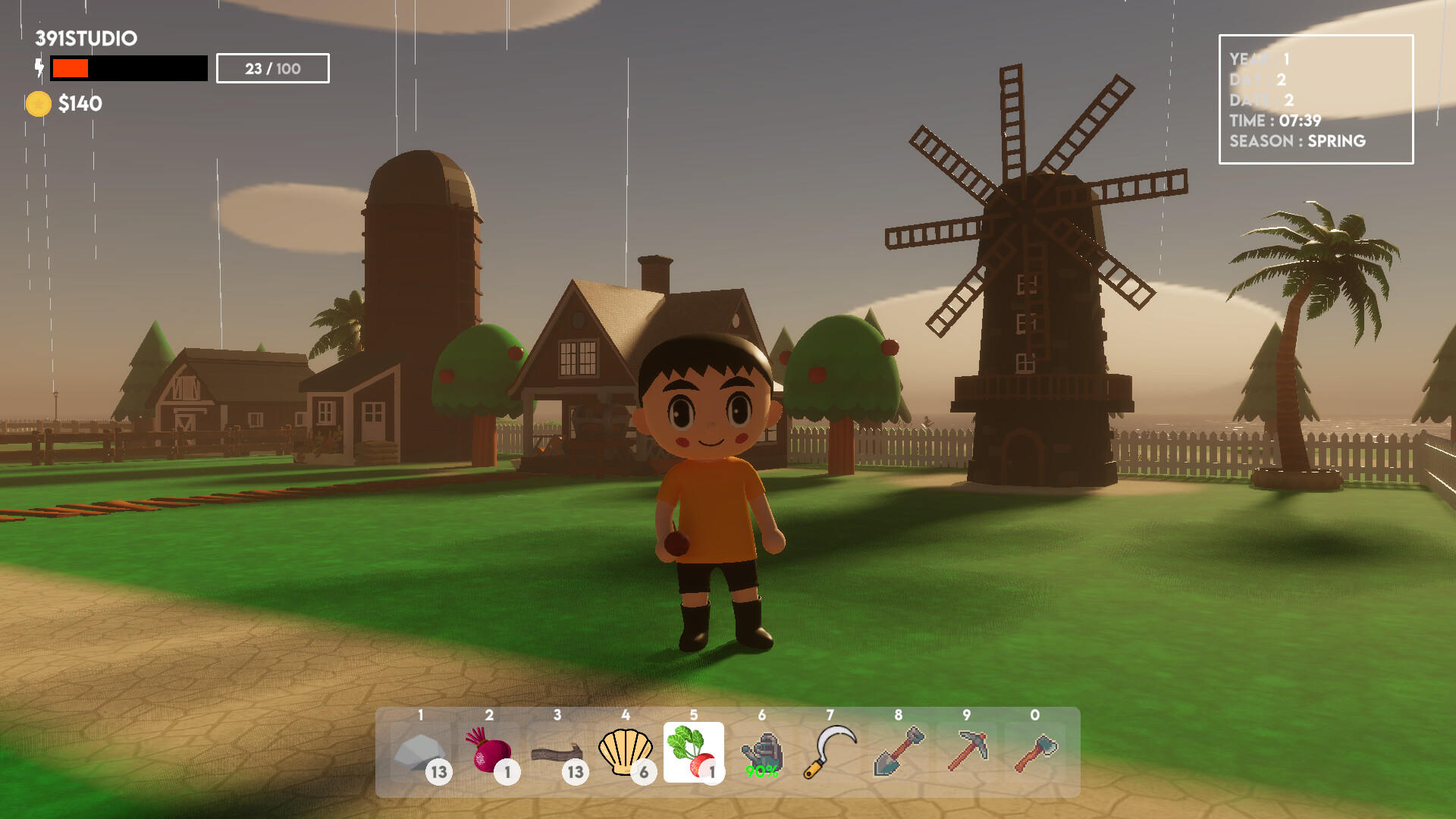 Holiday Farm screenshot game