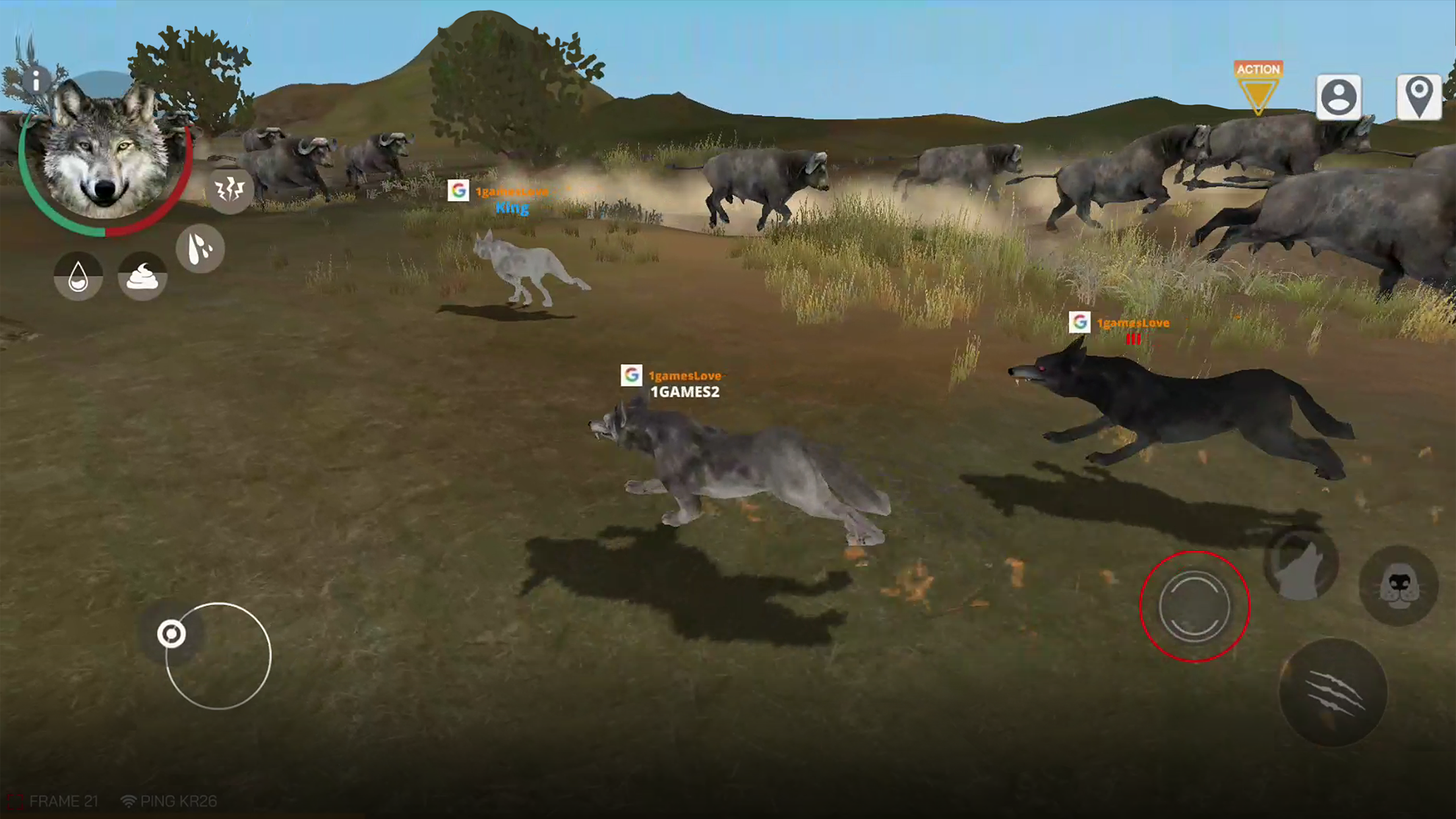 Screenshot 1 of Wolf Online ၂ 
