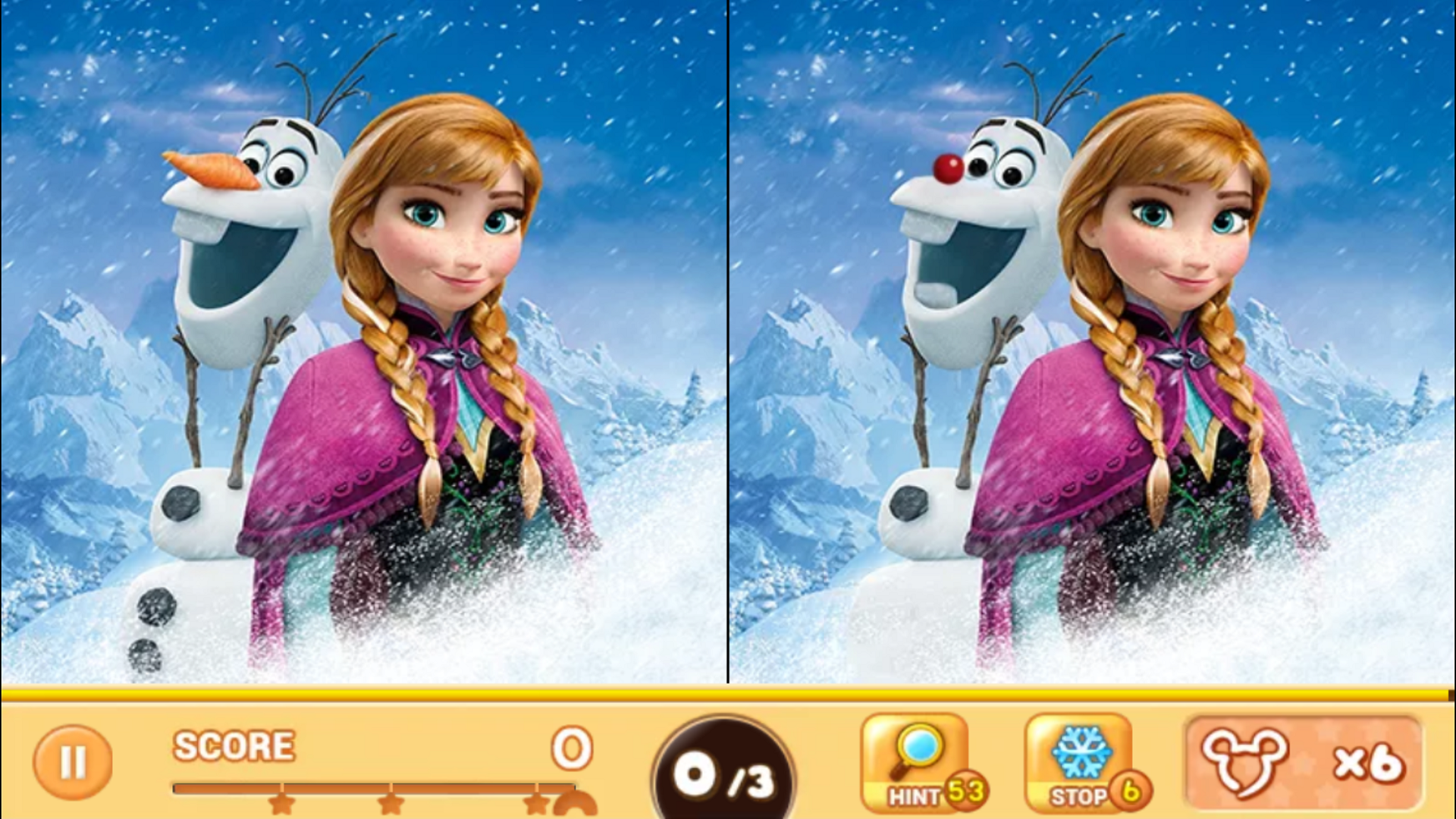 디즈니 틀린그림찾기 for Kakao Game Screenshot