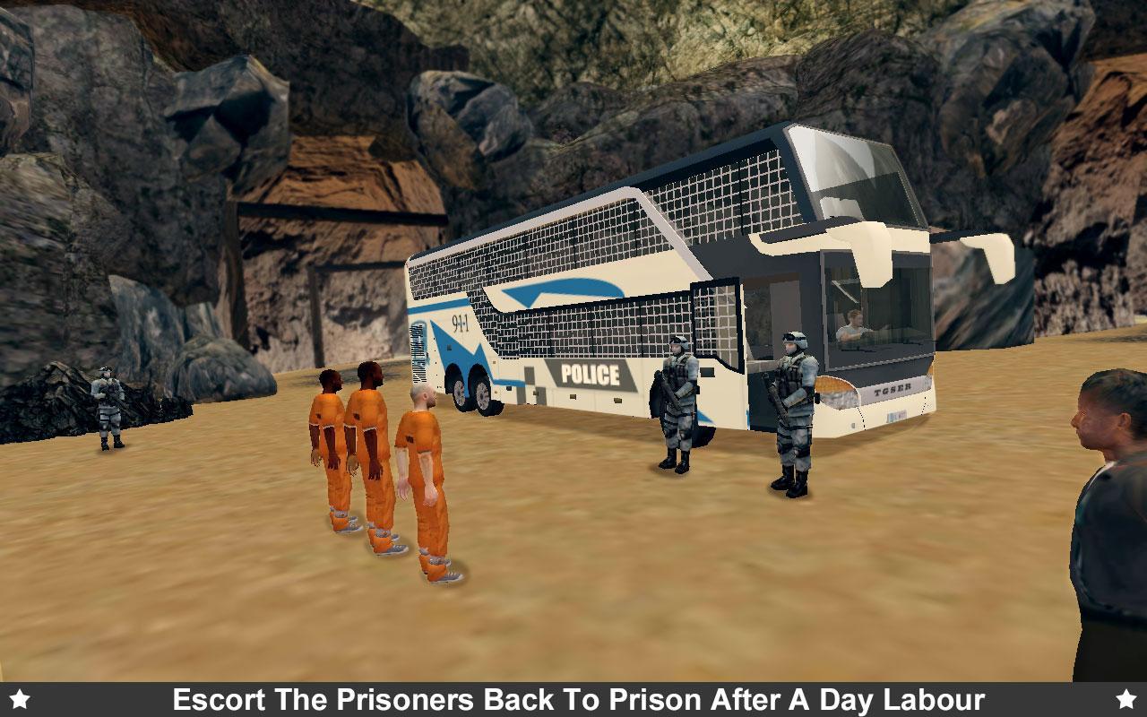 Police Bus Game Screenshot