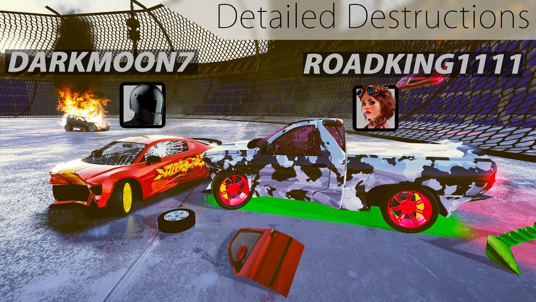 Demolition Derby Car Crash ภาพหน้าจอเกม