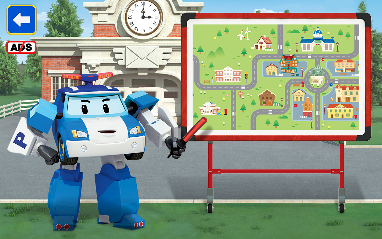 로보카폴리 우편 배달부! 어린이 - 게임 로봇과! 게임 스크린 샷