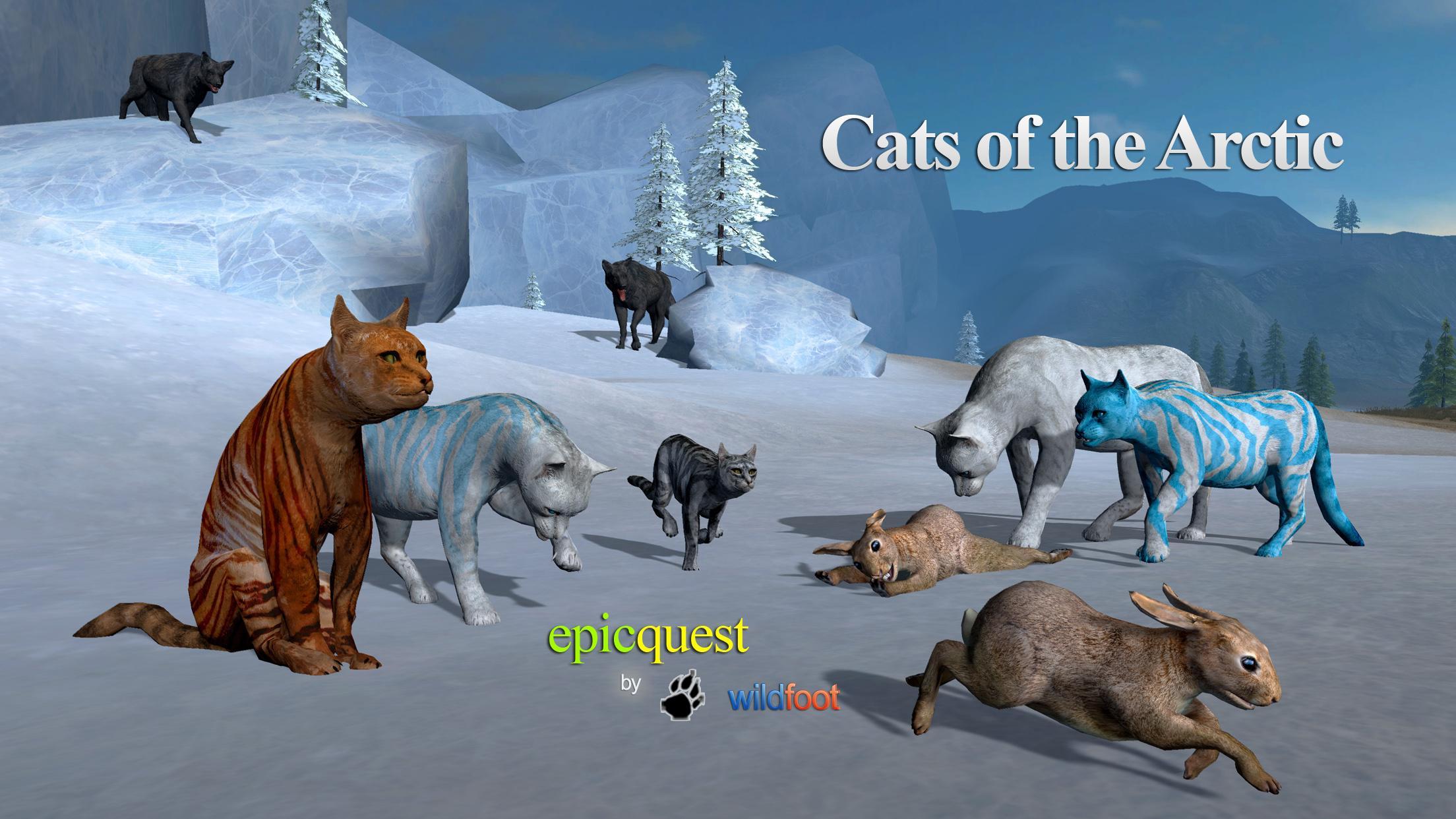 Screenshot 1 of gatos do Ártico 1.1