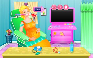 Pregnant mommy emergency sim Game Screenshot