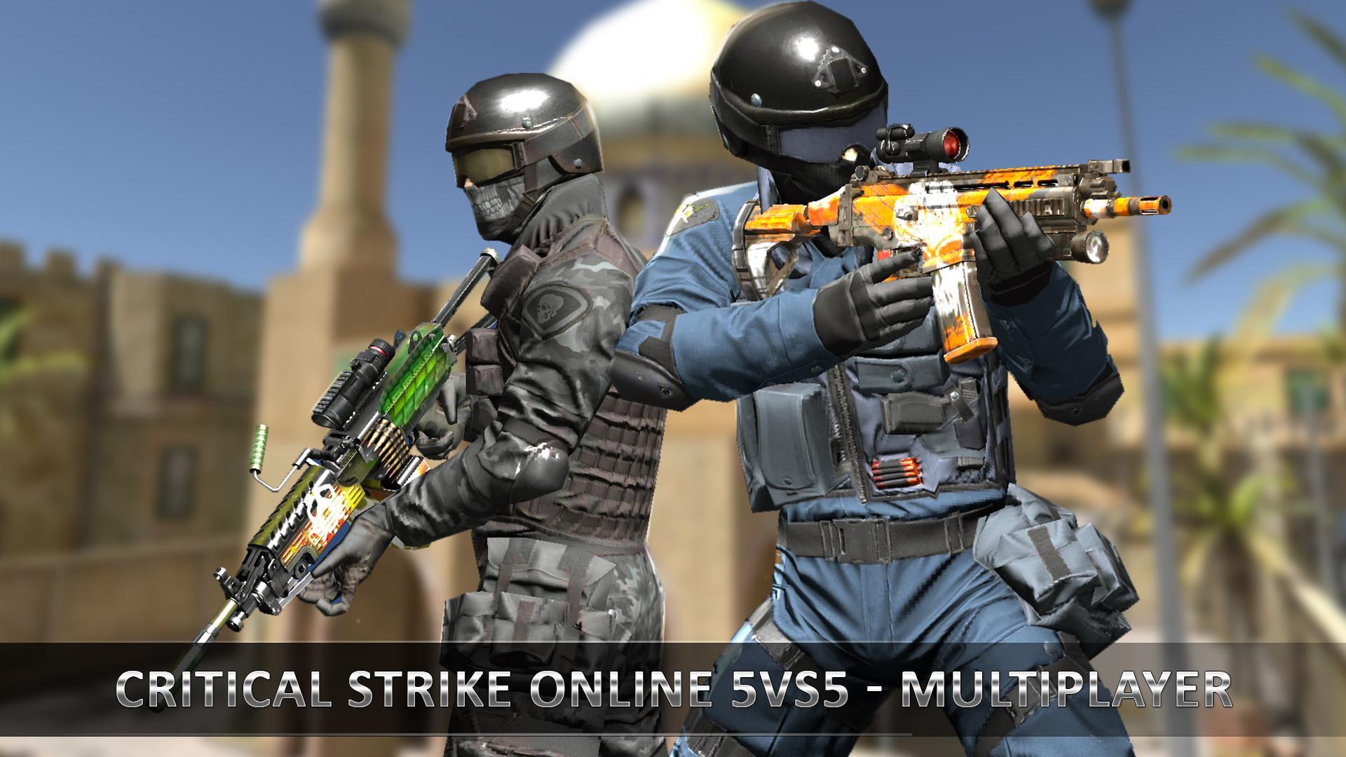 Screenshot 1 of Critical Strike 5vs5 FPS Kontra Teroris Online 1.0.5
