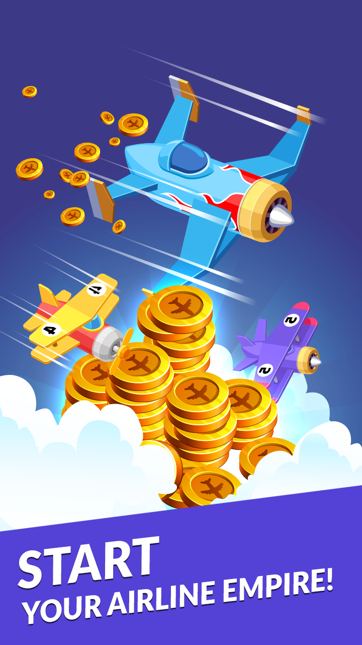 Merge Plane Evolution Game Screenshot