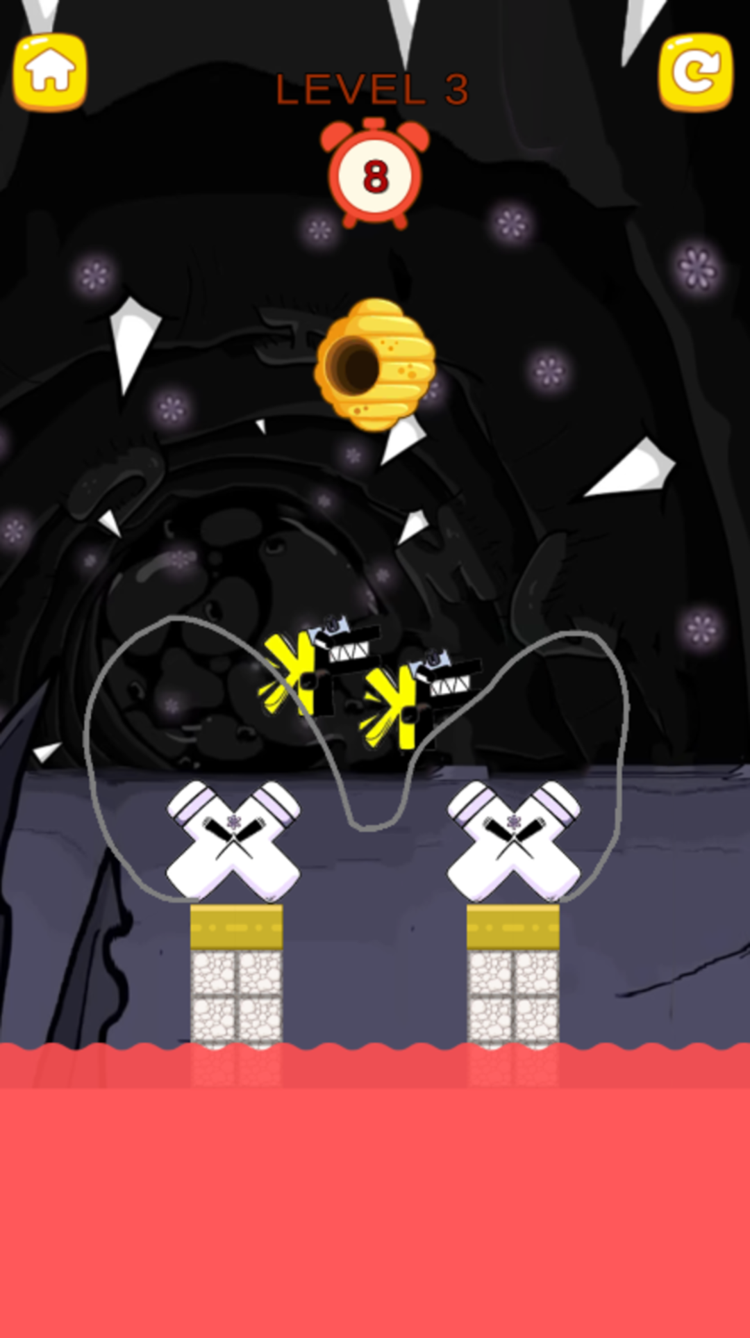 save the colored Alphabet lore ゲームのスクリーンショット