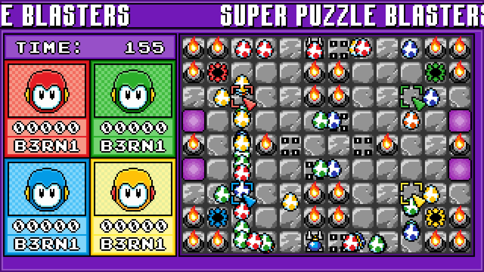 Super Puzzle Blasters Game Screenshot