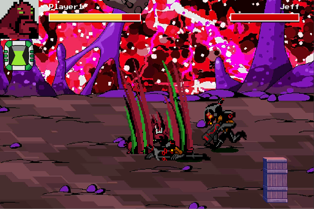 Screenshot of Ben Pixel 10 - Raging Fist