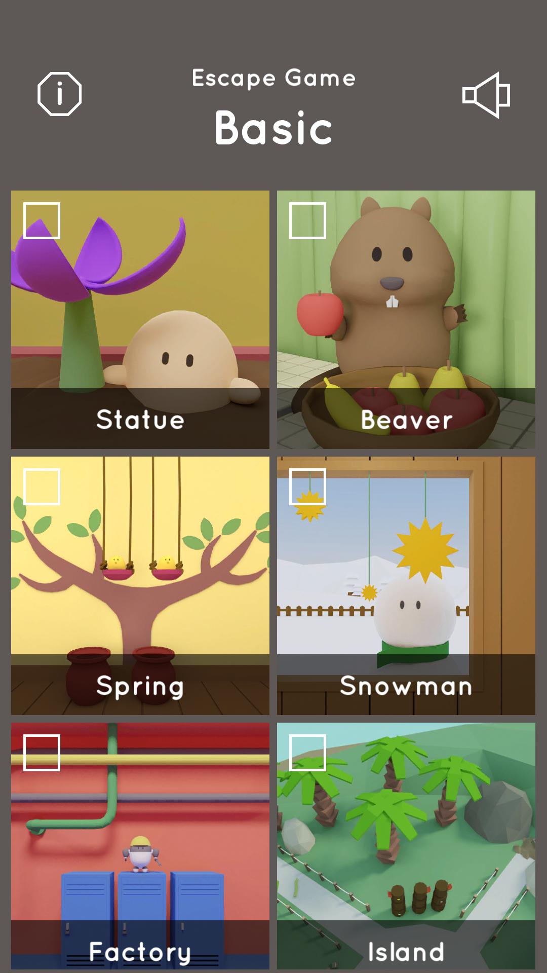 Escape Game Basic Game Screenshot