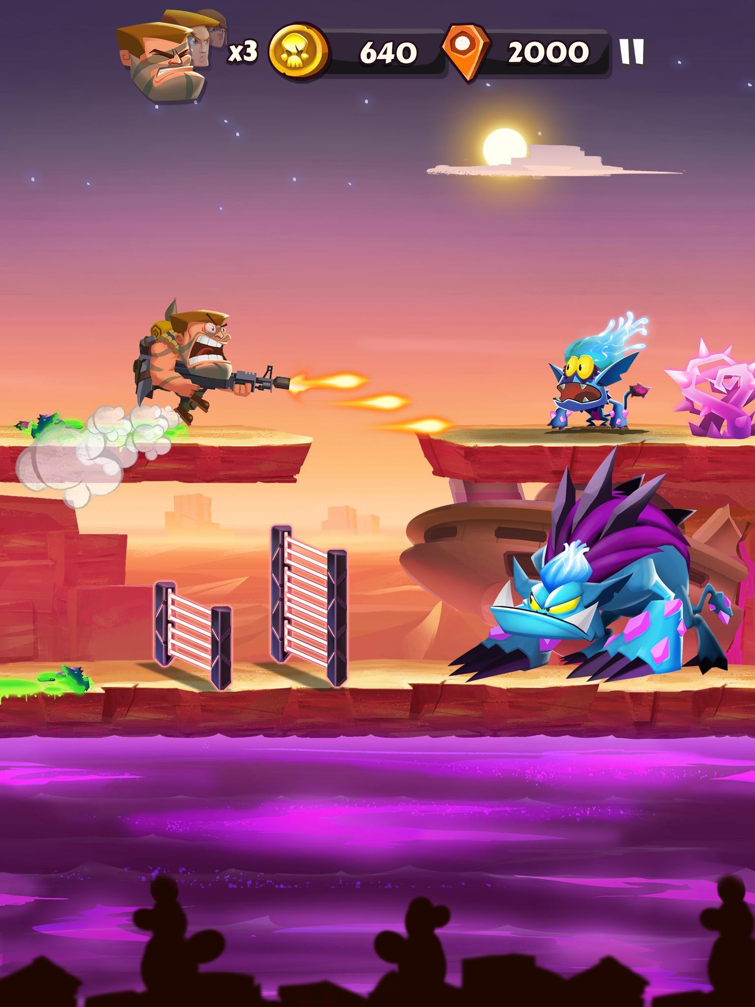 Band of Badasses: Run & Shoot Game Screenshot