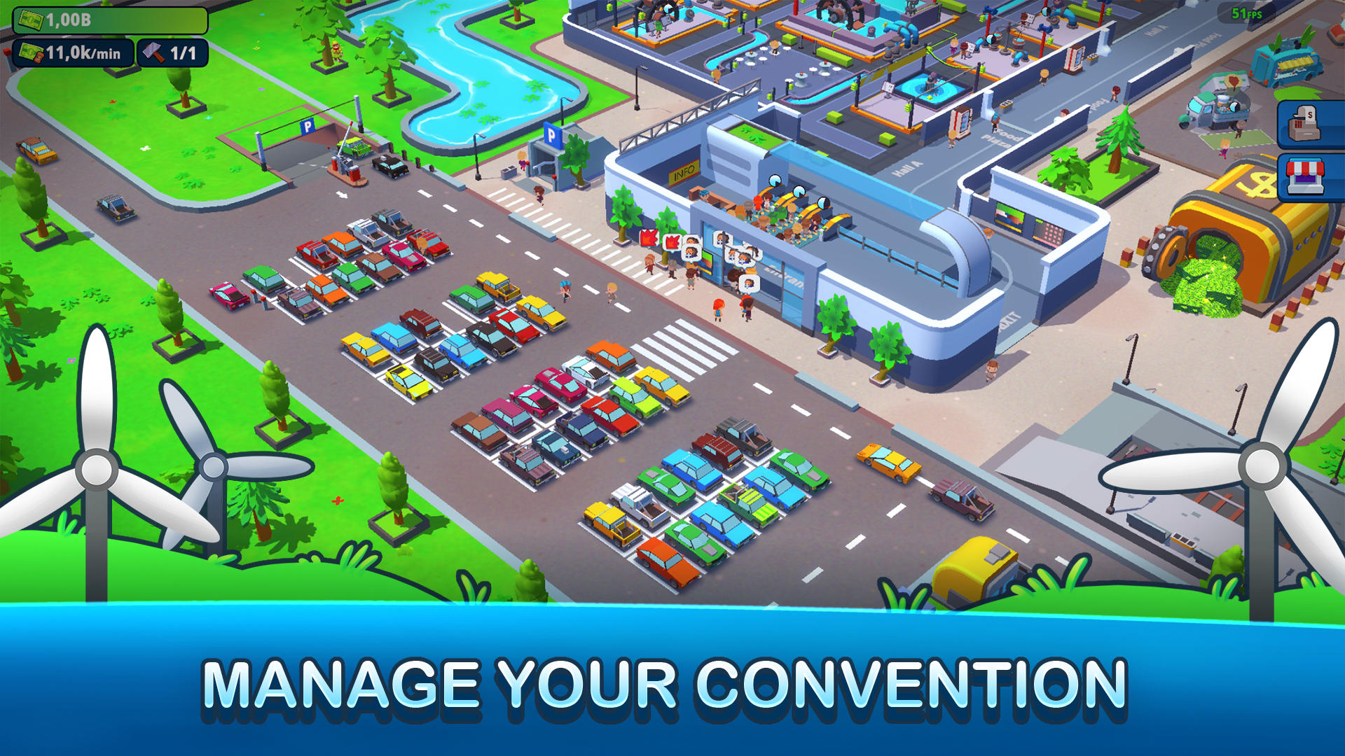 Idle Convention Manager Game Screenshot