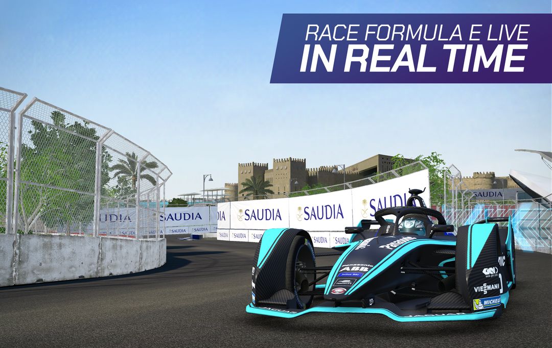 Screenshot of Ghost Racing: Formula E