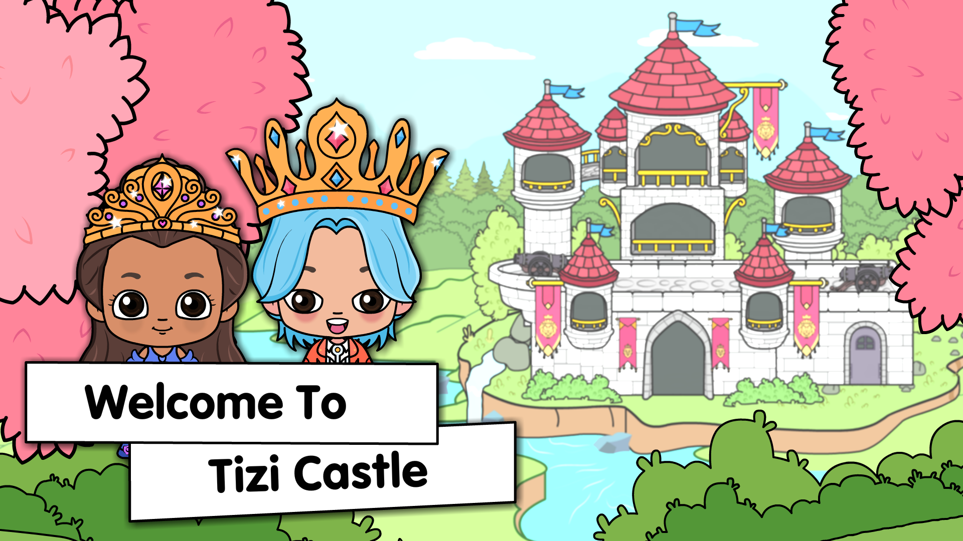 Cuplikan Layar Game Tizi Town Princess Castle Game