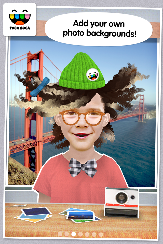 Cuplikan Layar Game Toca Hair Salon Me