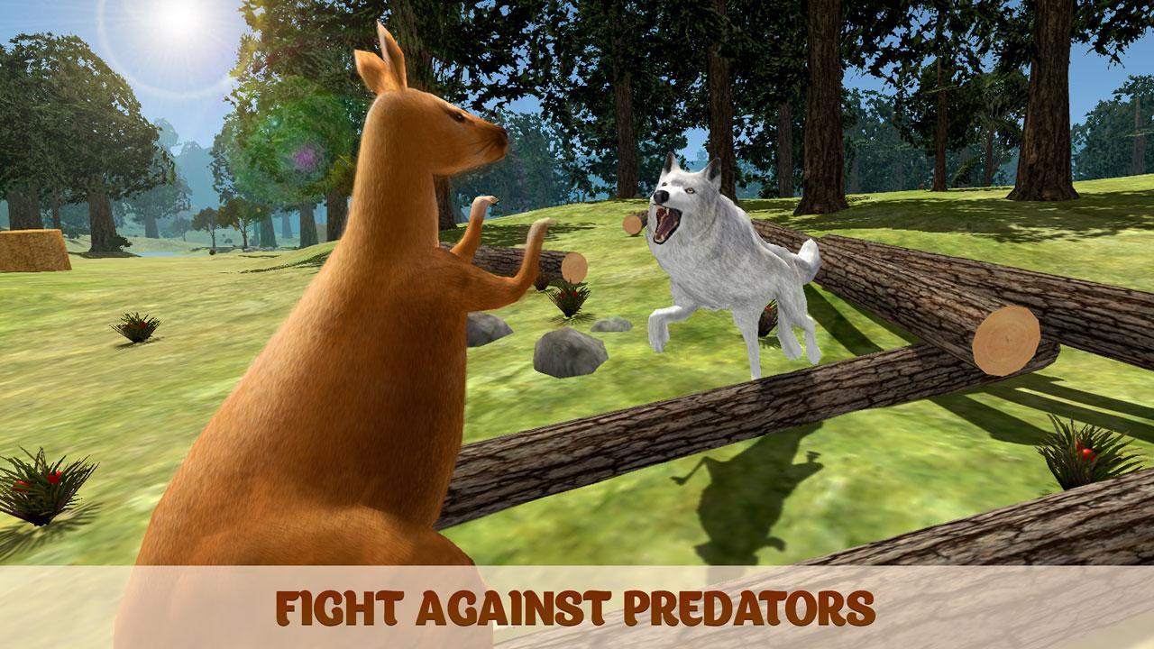 Kangaroo Survival Simulator Game Screenshot