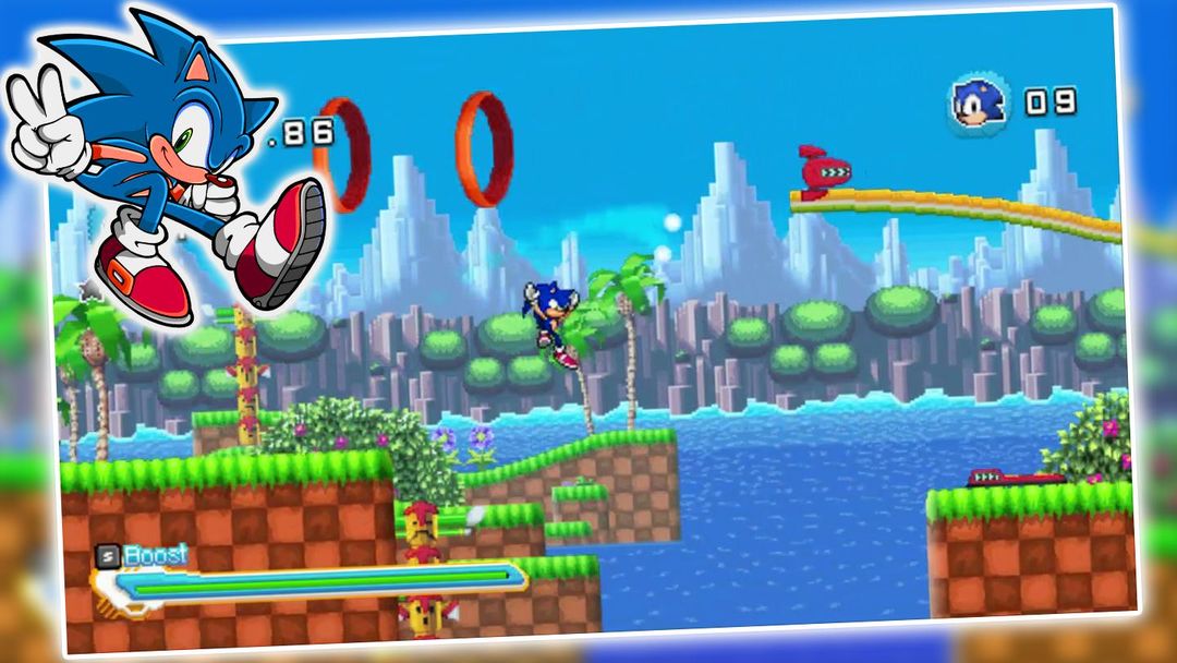 super subway sonic run jump boom dash free game screenshot game