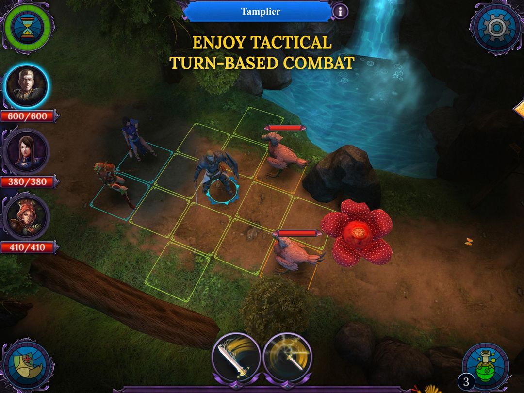 Mentors: Turn Based RPG Strategy screenshot game