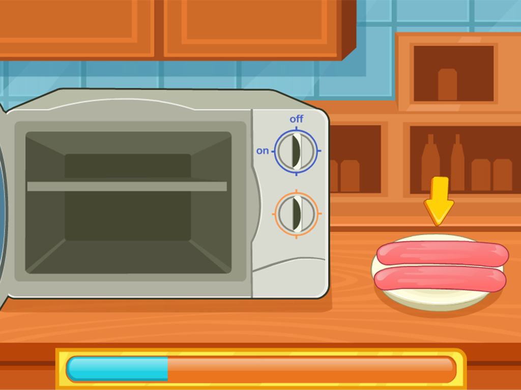 Cooking Yummy Hot Diggity Dog Game Screenshot