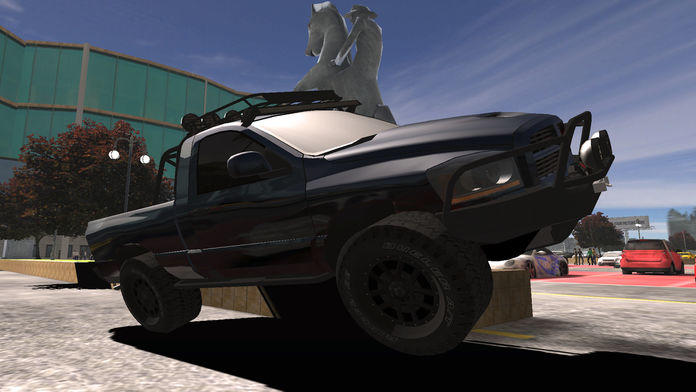 3D In Car Shopping Mall Parking PRO - Full Version Game Screenshot