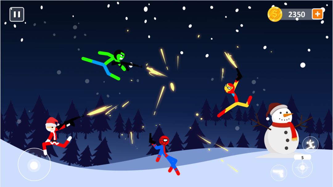 Spider Stick Fight - Stickman Fighting Games 게임 스크린 샷