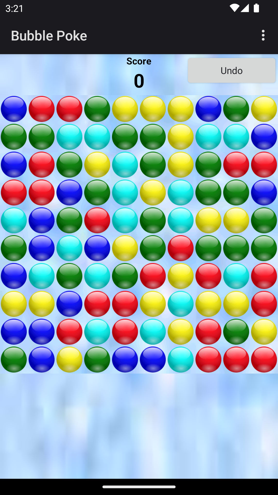 Bubble Poke Game Screenshot