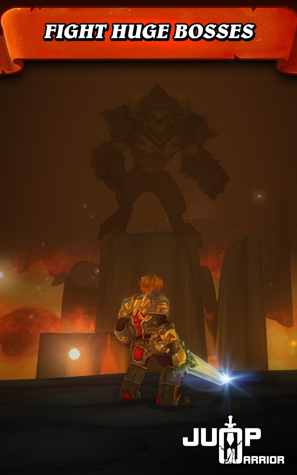 Cuplikan Layar Game Jump Warrior: Nonstop RPG